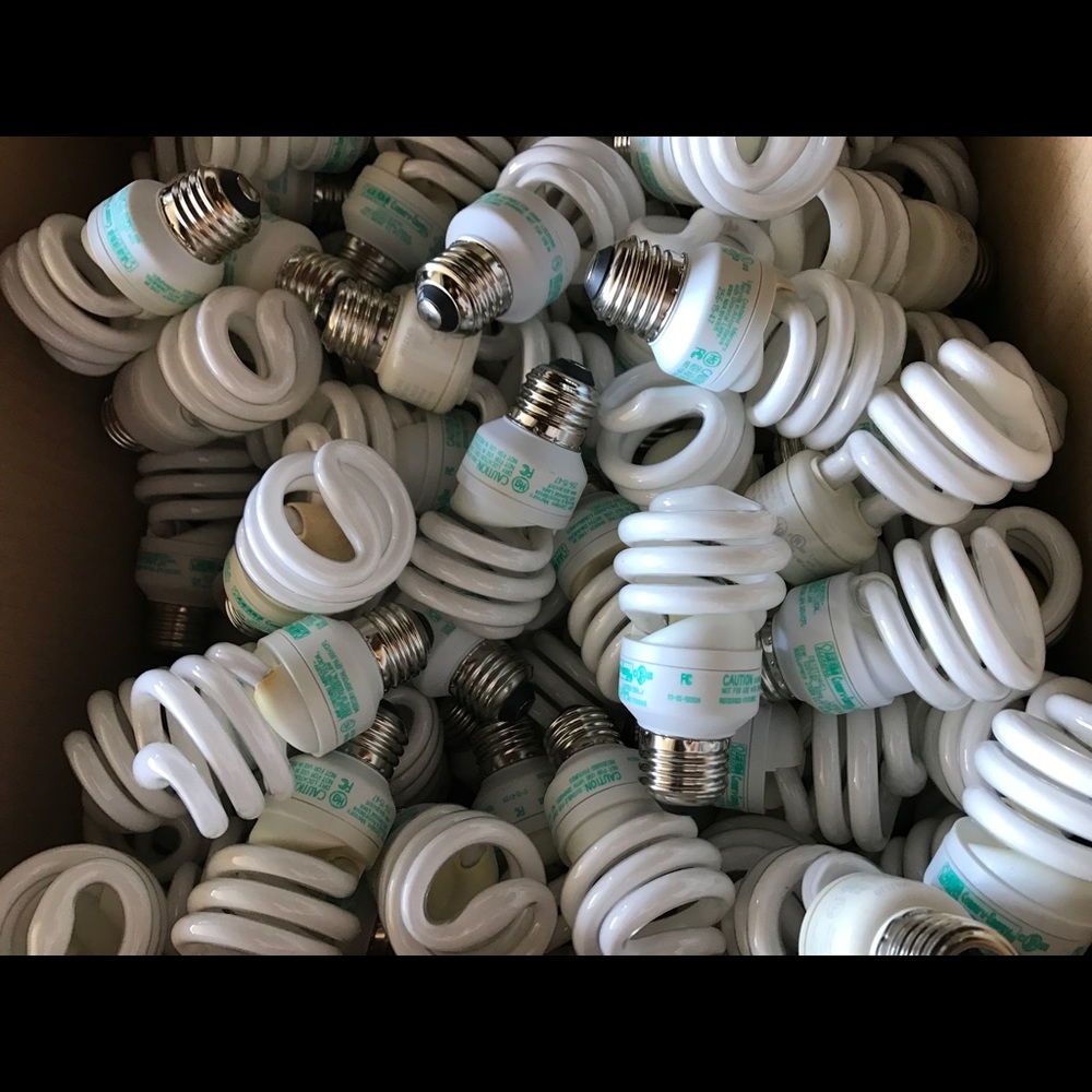 30pc bulbs CFL 13W